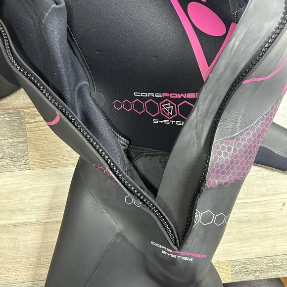 Aqua Sphere Phantom Triathalon Wetsuit Women's Large Black Pink Core Power - Picture 13 of 15